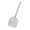 White, variant on LAZIOEGR Stainless Steel Long Handle Half Round Cat Litter Scoop Pet Sand Sifter Poop Scooper for Beaches Boxes (12.60 inches / 32 cm) - White