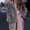 Solid Color, variant on Women's Casual Coat Fashion Solid Color Faux Plush Warm Jacket Coat