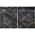 thumbnail image 2 of Marble Texture Kitchen Curtains 2 Panels UV Protected Tier Curtains, Half Window Curtains Kitchen Tiers for Guest Room Bathroom Sink Laundry Room Basement,24"x27", 2 of 7