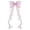 Pink Purple Beads Ch A, variant on Hair Bow Barrette Hair Clip 2000s Side Clip Fashionable Elegant Sweet Bowknot Photo Props Lace Bows Decoration