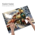 thumbnail image 4 of 500 PCS Exquisite Christmas Train & Gift 500 Piece Puzzle For Adults,Enjoy The Puzzle Solving Process,Classic Christmas Wooden Puzzles Gifts,Great For Relaxation And Display For Puzzle Enthusiast, 4 of 6