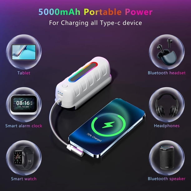 Battery Pack for Meta Quest 2 / Quest 3 / Quest 3s, 5000mAh