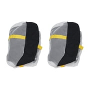 KFFKFF Enhanced Tire Snow Socks, Durable Polyester with Flexible Bands, Winter Traction Covers for Cars, SUVs, Pickups, Trucks - 2 Pack