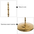 thumbnail image 3 of HONMEET Golden Stainless Steel Paper Holder Spike for Secure Receipt and Ticket Storage in Offices, 3 of 8