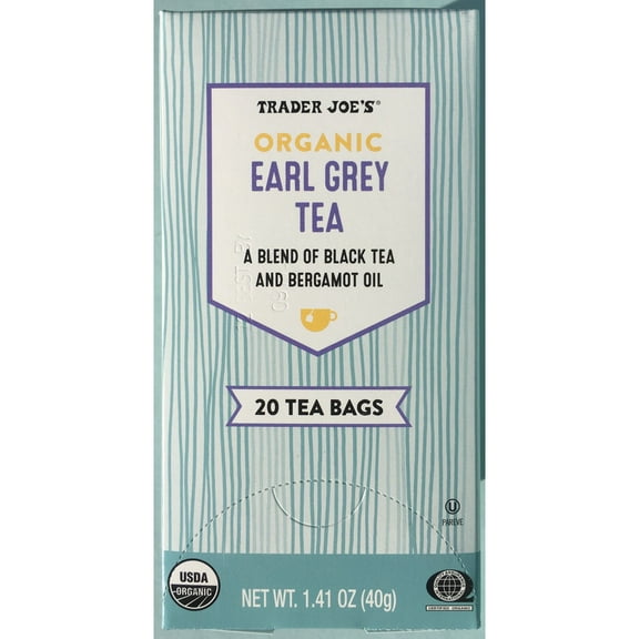 Trader Joe's Organic Earl Grey Tea, 20 Bags