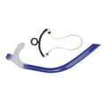 thumbnail image 2 of Snorkeling de Natation Tube Respiratoire en Silicone à Traînée Réduite avec Attelle de Tête Réglable pour Plongée et Natation, 2 of 7