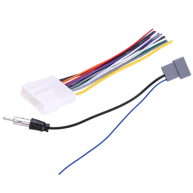 Adaptador de arnés de cables de radio estéreo de coche para Nissan 2007-2019