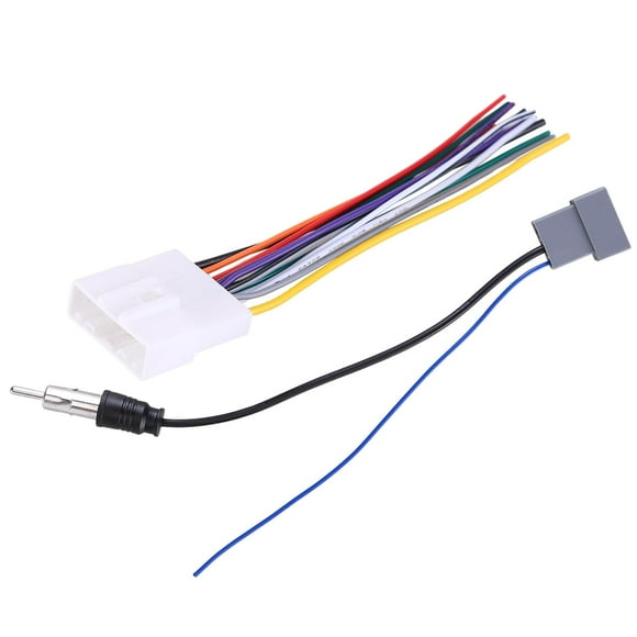 Adaptador de arnés de cables de radio estéreo de coche para Nissan 2007-2019