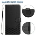 thumbnail image 3 of ELEHOLD Case for iPhone 16, RFID Leather Wallet Stand Case with Long Shoulder & Wrist Strap,Wireless Charging,Black, 3 of 9