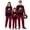 Squad, variant on LuLiaMenton Christmas Pajamas, Love Dreidel Print, Red Plaid Matching PJs, Plus Sizes, 2-3T-Kid