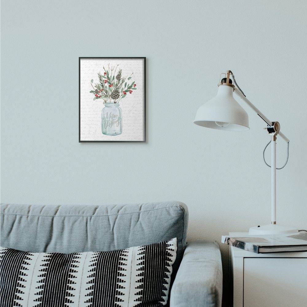 Stupell Home Décor Printed Holidays Framed Art Print, by Lettered and Lined