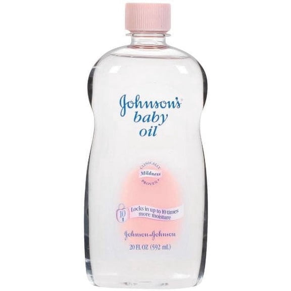 3 Pack - Johnson's Baby Oil, 20 fl oz (591 ml) Each