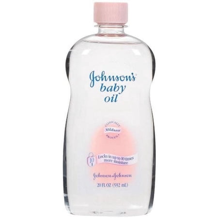 3 Pack - Johnson's Baby Oil, 20 fl oz (591 ml) Each