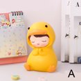thumbnail image 2 of Resin Piggy Bank Cartoon Yellow Duck Child Mini Coin Bank Shatterproof Money, 2 of 2