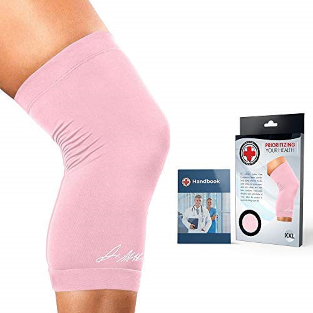 Doctor Developed Ladies Pink Knee Brace Knee Compression Sleeve