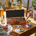 thumbnail image 4 of Foster & Rye Poker Sets with Case -  Poker Kit in Wooden Box, 4 of 6