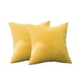 thumbnail image 2 of Toystoory 2 piezas de fundas de almohada para sala de estar, cama, funda de almohada cuadrada decorativa, funda de cojín para coche, suministros Decoración del hogar Amarillo, 2 of 6