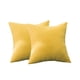 thumbnail image 2 of Toystoory 2 piezas de fundas de almohada para sala de estar, cama, funda de almohada cuadrada decorativa, funda de cojín para coche, suministros Decoración del hogar Amarillo, 2 of 6
