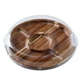 thumbnail image 2 of Tabla de cortar Farberware Build-a-Board con Lazy Susan Acacia, 2 of 7