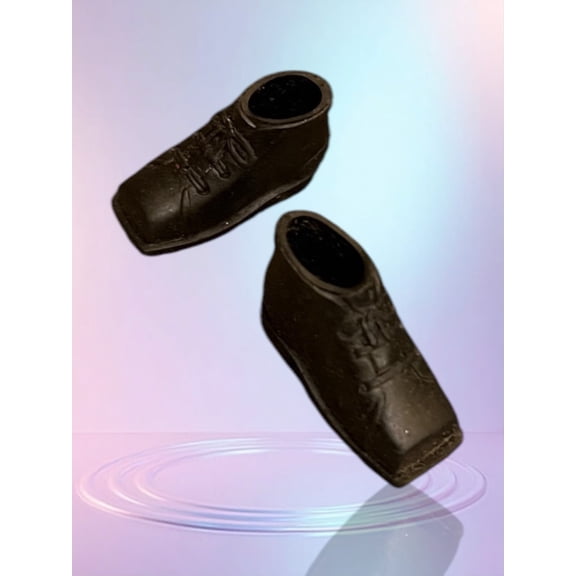 Doll ~ “SKI QUEEN” #948 Squishy Black Ski BOOTS Shoes Ken