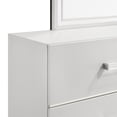 thumbnail image 7 of New Classic Furniture Europa Wood Dresser with Mirror in White, 7 of 7