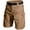 Brown, variant on liyiyiyia Mens Cargo Shorts with Multi Pockets Ripstop Workwear Hiking Fishing Shorts Stretch Utility Short