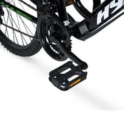 Hyper Bicycles 26 Shocker Mountain Bike, Adult Ages 14+, Black/Green