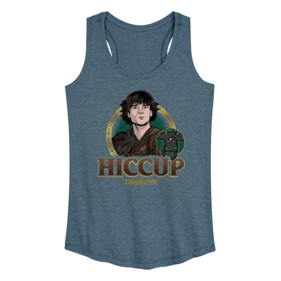 How To Train Your Dragon - Hiccup - Women's Racerback Graphic Tank