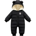 thumbnail image 1 of Ficarrico Bebé Niños Niñas Invierno Traje De Nieve Caliente Abajo Mono A Prueba De Viento Puffer Mameluco, 1 of 4