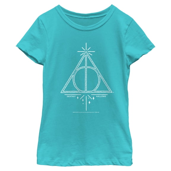 Girls Harry Potter Deathly Hallows Symbol T Shirt