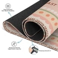thumbnail image 3 of Peach Citrus Dragon Craks Mahjong Mat 31.5x31.5 Inch | Non-Slip And Noise Reduction Mah Jong Table Mat Cover with Carrying Bag For Mahjong Lovers, Poker, Board Games And Dominoes, 3 of 7