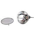 thumbnail image 4 of 5.5in Reptile Lamp Fixture Uniform Heating Professional Shallow Dome Lamp Cap for Amphibians 220‑, 4 of 15
