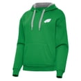 thumbnail image 2 of Women's Antigua Kelly Green Philadelphia Eagles St. Patrick's Day Victory Pullover Hoodie, 2 of 4