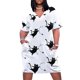 thumbnail image 2 of Vestido de fiesta suelto con bolsillo para gato sanitario vestido de noche de lujo para mujer de verano 2025, 2 of 7
