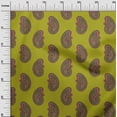 thumbnail image 2 of oneOone Cotton Cambric Fabric Paisley Block Print Sewing Fabric BTY 56 Inch Wide, 2 of 4