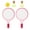 Pink, variant on Kids Tennis Racket Children Badminton Racket with Tennis and 2 Shuttlecocks for Kid Toddler Outdoor Indoor Sport