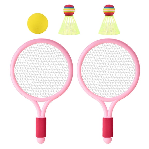 Kids Tennis Racket Children Badminton Racket with Tennis and 2 Shuttlecocks for Kid Toddler Outdoor Indoor Sport