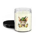 thumbnail image 2 of Best Sphynx Dad Proud Beer Lover Happy Oktoberfest Soy Wax Candle Cat Lover Kitten Owner Gifts Idea 16oz White Vanilla Candle - 02016, 2 of 5