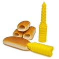 thumbnail image 1 of Perforadora de panecillos para perritos calientes, perfecta para asar y hacer barbacoas, tamaño ideal para mocosos y otras salchichas, perforadora de pan creativa, 1 of 5