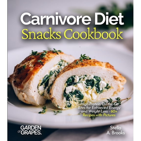 Carnivore Diet Snacks Cookbook: High-Protein On-the-Go Bites for Enhanced Energy and Weight Loss - 60  Recipes with Pict, (Paperback)