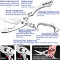 thumbnail image 4 of Stainless Steel Kitchen Scissors Poultry Scissors for Bone, Chicken, Vegetables, BBQ Scissors., 4 of 5