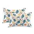 thumbnail image 2 of Beach Coconut Pattern Pillowcase Standard Size 20''x26'' Satin Double-Sided Print Soft Wrinkle Resistant, 2 of 9