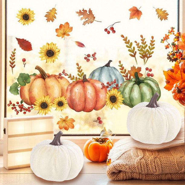 Ligera y fácil de colocar: Esta calabaza decorativa es compacta y ligera. Se puede colocar fácilmente en el escritorio, el alféizar de la ventana, la chimenea y otros lugares sin necesidad de una inst