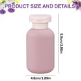 thumbnail image 3 of Large Travel Bottles for Toiletries,Leak Proof Plastic Travel Squeeze Bottles Refillable Toiletry Containers with Flip Caps (100ml), 3 of 4