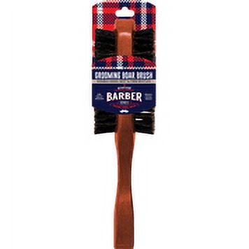 WavEnforcer Double-Sided Boar Fade Brush, Soft and Firm Bristles