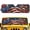 American Flag Hibiscus Print, variant on Pzuqiu Windshield Sun Shade with Patriotic Flag Pattern, Off Road Truck Sun Shield for Blocking UV Rays and Keeping Vehicle Interior Cool