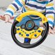 thumbnail image 3 of 1 Juguete de Volante Redondo para Niños Simulador Portátil de Manejo Infantil Estimula Coordinación Y Observación con Ventosas para Fácil Instalación Amarillo, 3 of 8