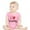 Light Pink, variant on Baby Girls Boys Short Sleeve Letter Prints Romper Bodysuits Clothes