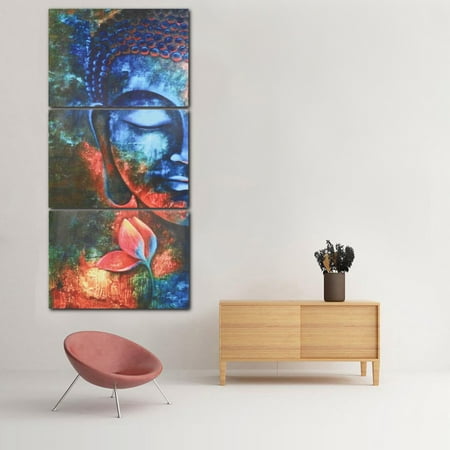 Ul Li Descriptions Pattern Buddha Framed No Frame Material Canvas Fabric Cloth Single Size Approx 50 35cm Finish 110cm Quantity 3pcs Set Weight About 162g 1cm 10mm 0 39 - Turquoise Buddha Canvas Wall Art Ul Li Descriptions Pattern Buddha Framed No Frame Material Canvas Fabric Cloth Single Size Approx 50 35cm Finish 110cm Quantity 3pcs Set Weight About 162g 1cm 10mm 0 39 - Turquoise Buddha Canvas Wall Art