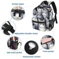 thumbnail image 3 of Cat Cute Book Bag with Adjustable Shoulder Strap, Large Capacity, Printed Design - Cute Accessories Backpack, 3 of 6